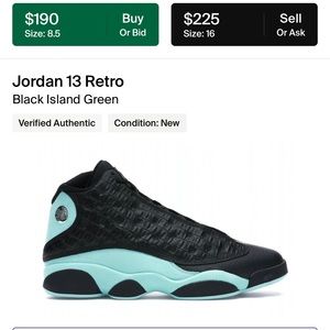 Jordan 13 Retro Island Green 2019